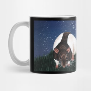 Brown Hooded Rat Mug